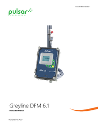 Thumbnail of document Manual - DFM 6.1 Doppler Flow Meter